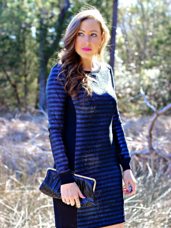 Black and Blue Sparkle