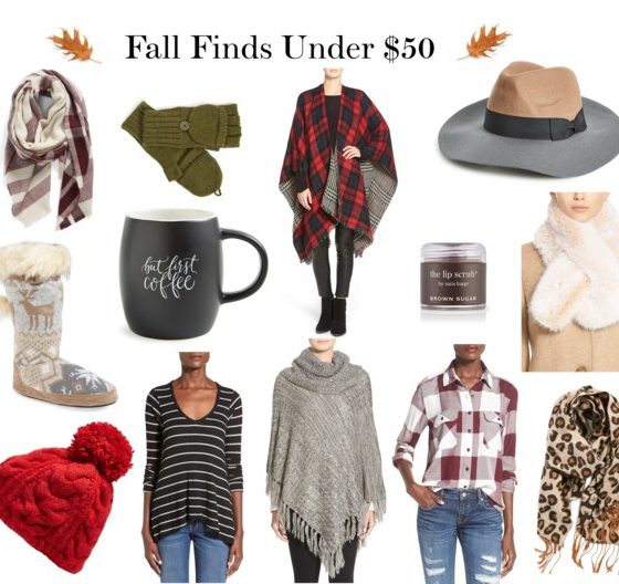 Wednesday Wish List- Fall Finds Under $50