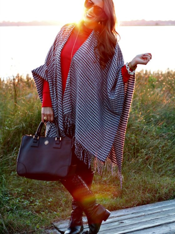 Houndstooth Cape