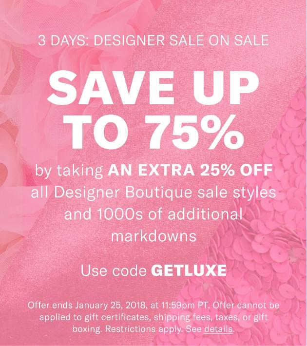 The Get Luxe Sale